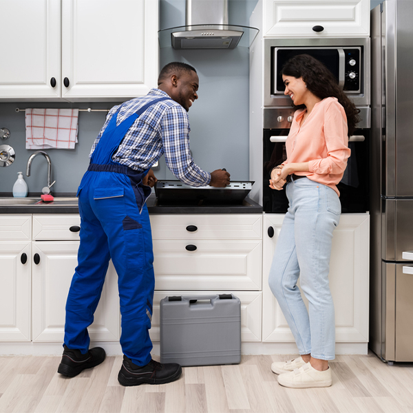 can you provide an estimate for cooktop repair before beginning any work in Conception Missouri